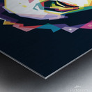 Marvin Gaye WPAP Metal print