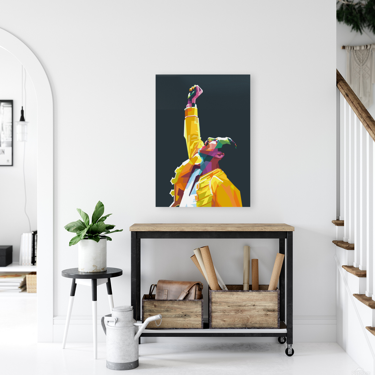 Freddie 4ever WPAP style Reproduction