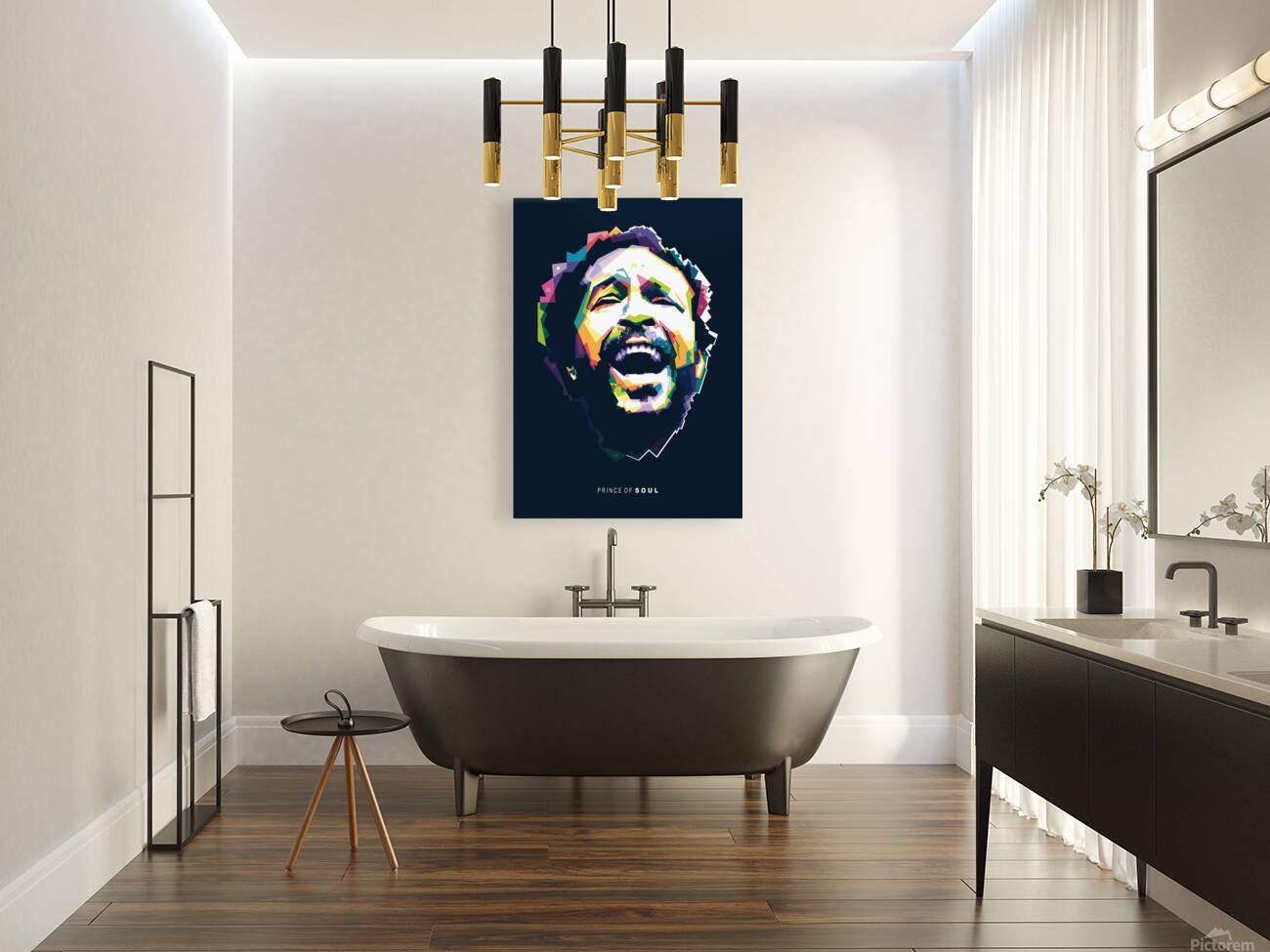 Marvin Gaye WPAP Reproduction