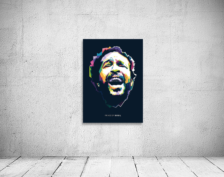 Marvin Gaye WPAP Wall Preview