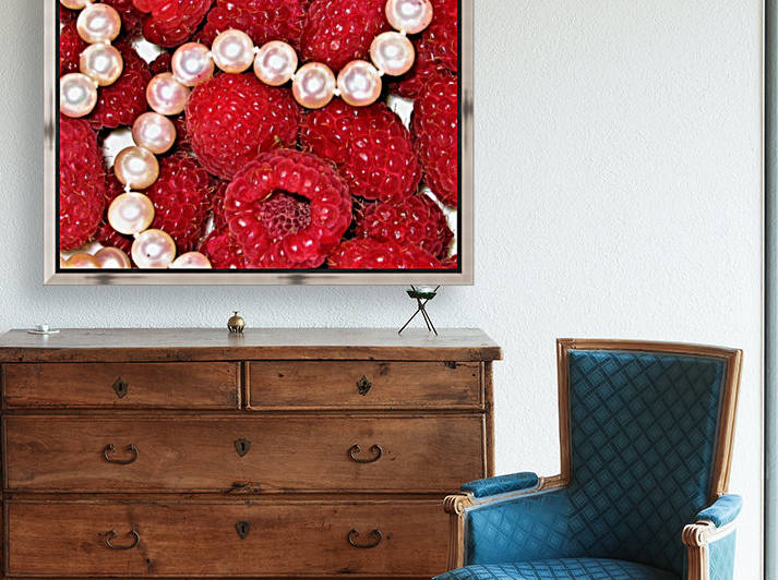 Raspberry pearls by Alla Aranovskaya