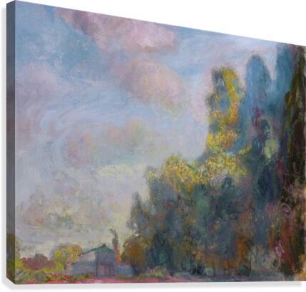 Barn Studio in Shadow - Early Version Canvas Print