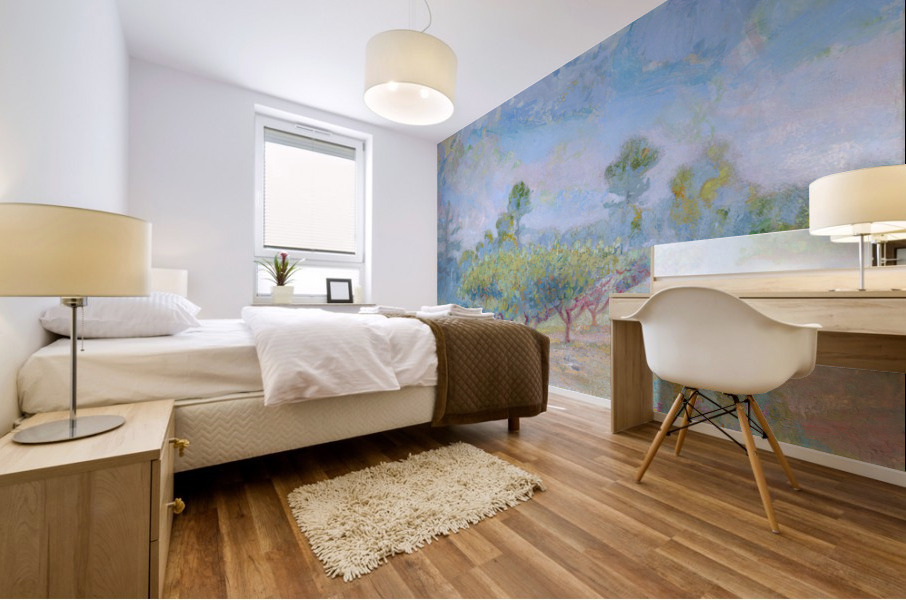 Plum Trees Mural print