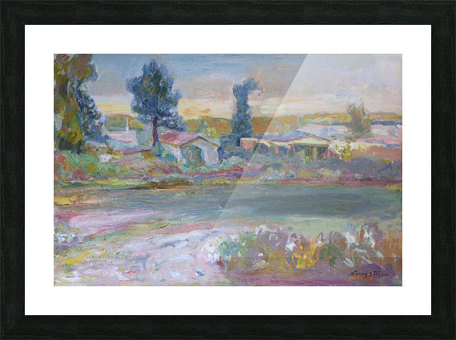 Abandoned Trailers Picture Frame print