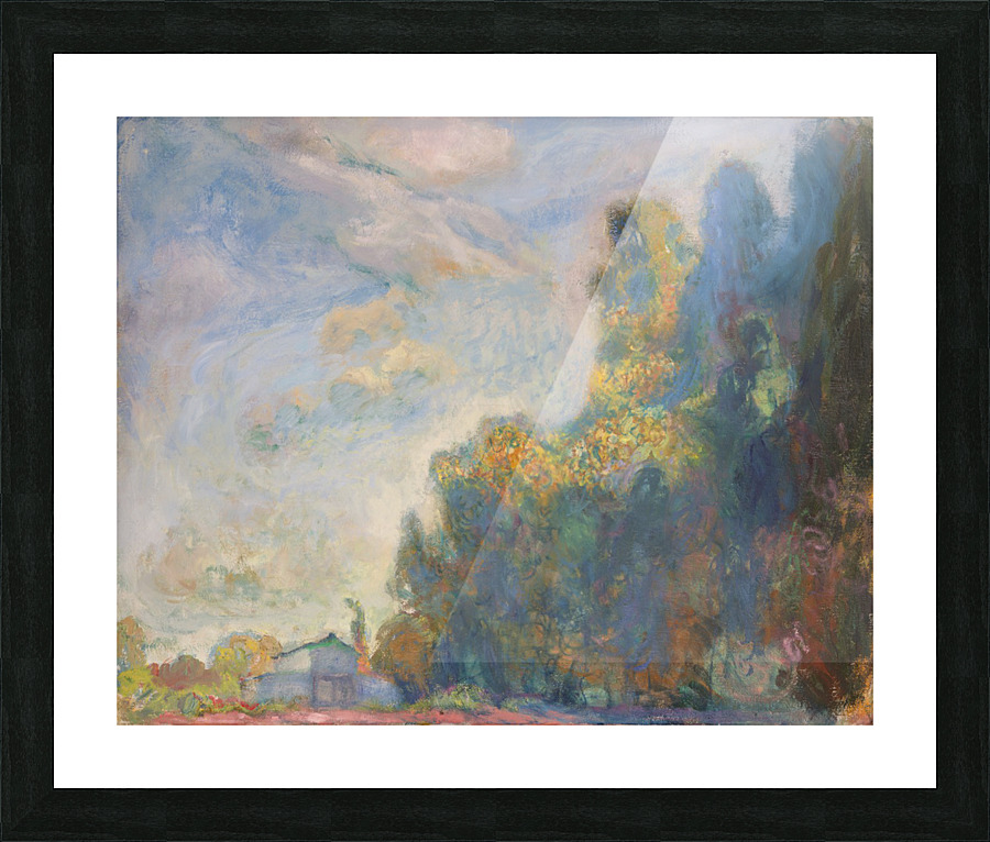 Barn Studio in Shadow - Late Version Picture Frame print
