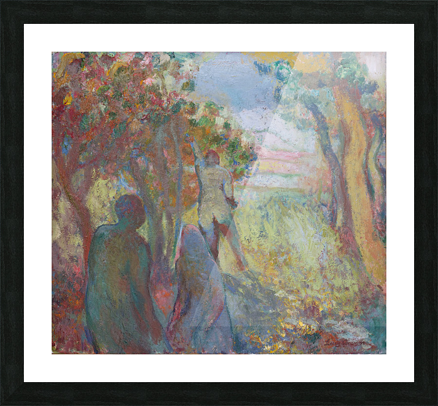 Picking Peaches Picture Frame print