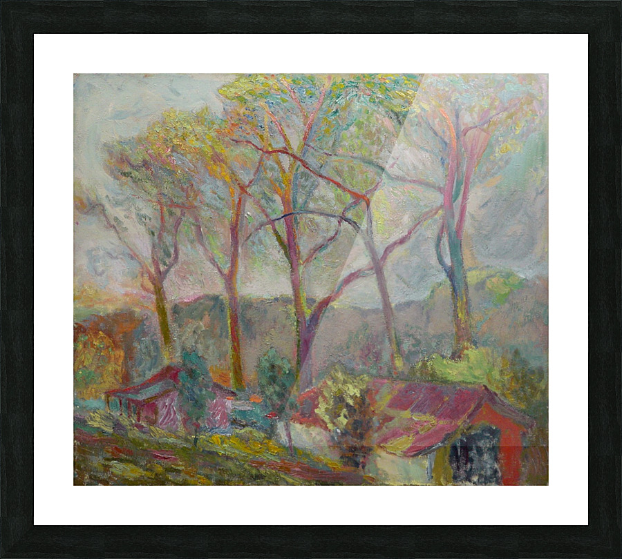 Pecan Orchard Picture Frame print