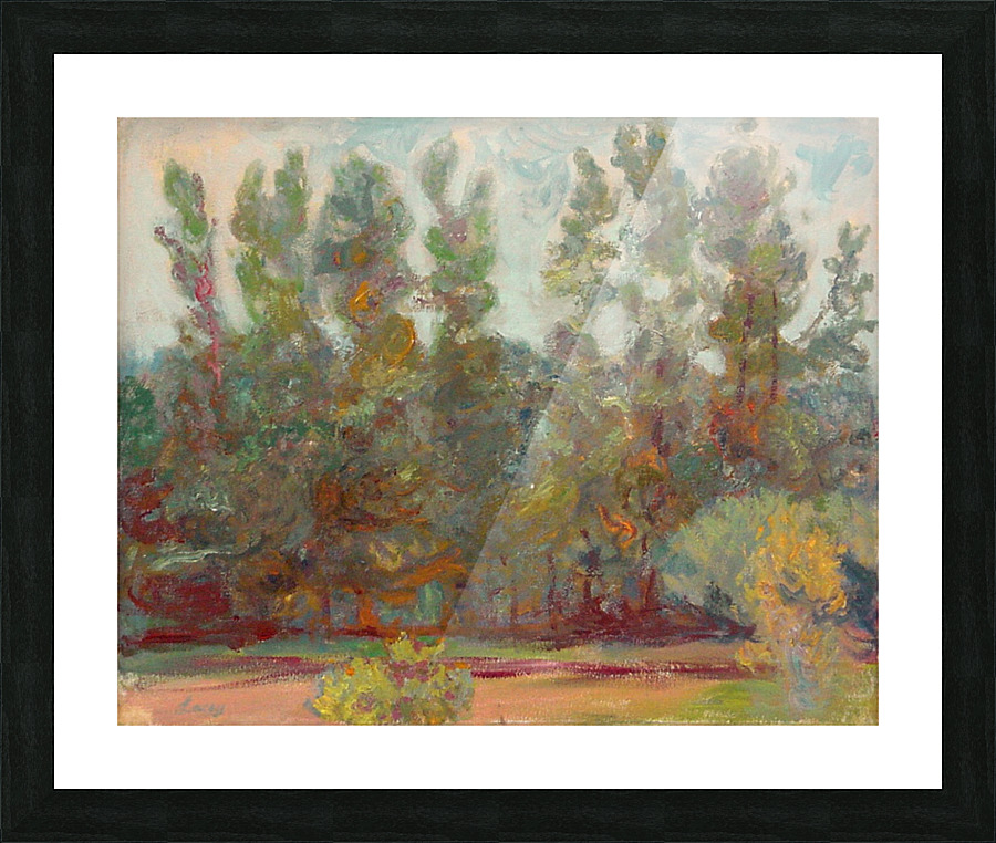 Dry Prong Pines Picture Frame print