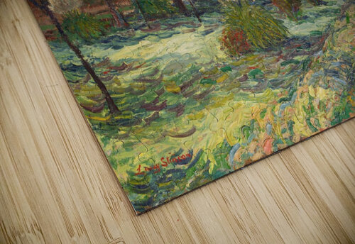 Bean Field & Poplars at Epps Lacey Stinson puzzle