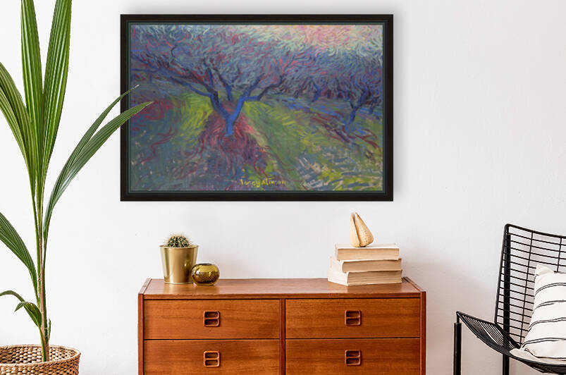 Blue Peach Tree by Lacey Stinson