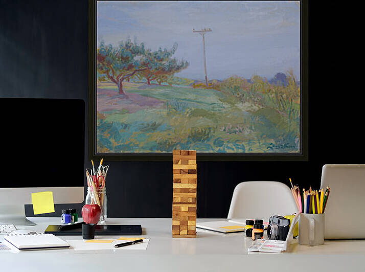 Orchard and Pole by Lacey Stinson