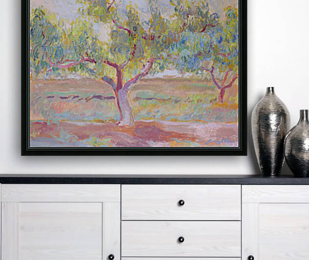 Red Clay Peach Tree by Lacey Stinson
