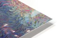 Blue Peach Tree HD Metal print