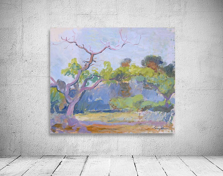 Dying Peach Tree Wall Preview