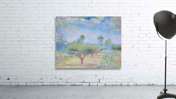 Plum Trees Wall Preview
