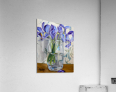 Irises in a Jar Acrylic Print