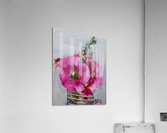 Hollyhocks Acrylic Print