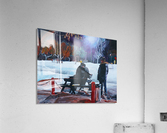 After school skate Acrylic Print