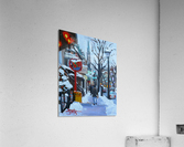 Montreal Winter St-Denis Acrylic Print