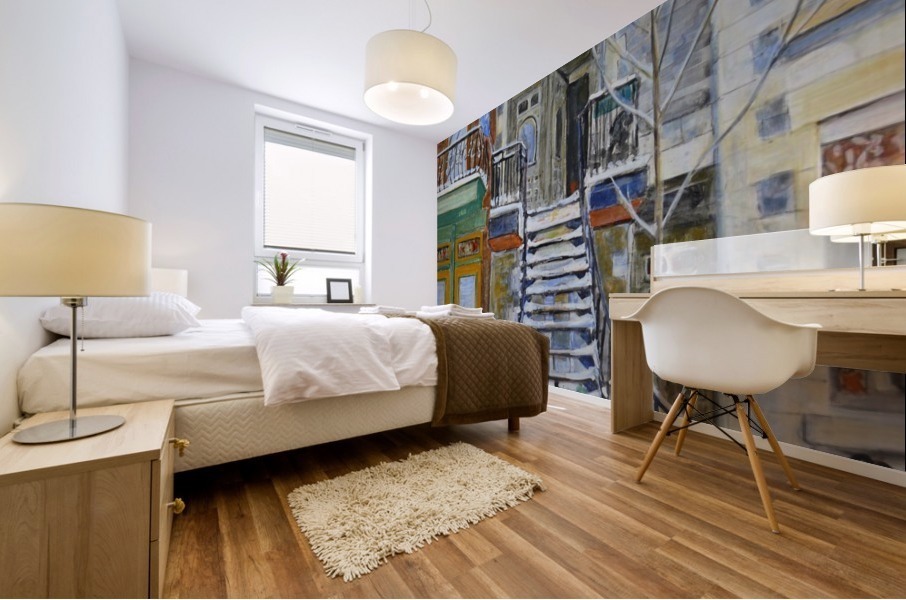 Open Door Mural print