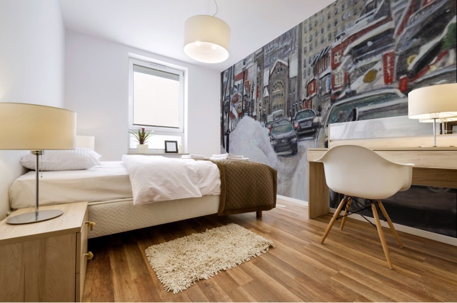 Crescent Street Mural print