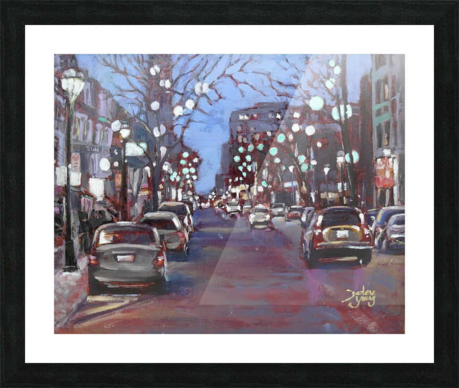 Rue St Denis Picture Frame print