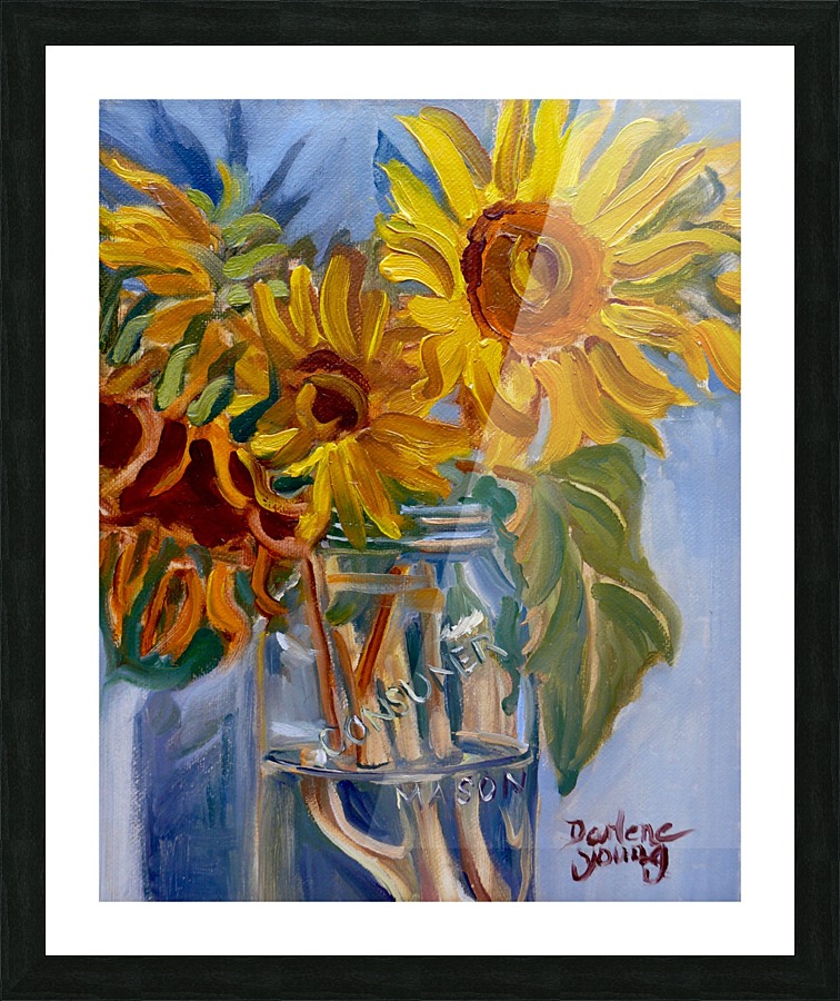 Sunflowers Picture Frame print