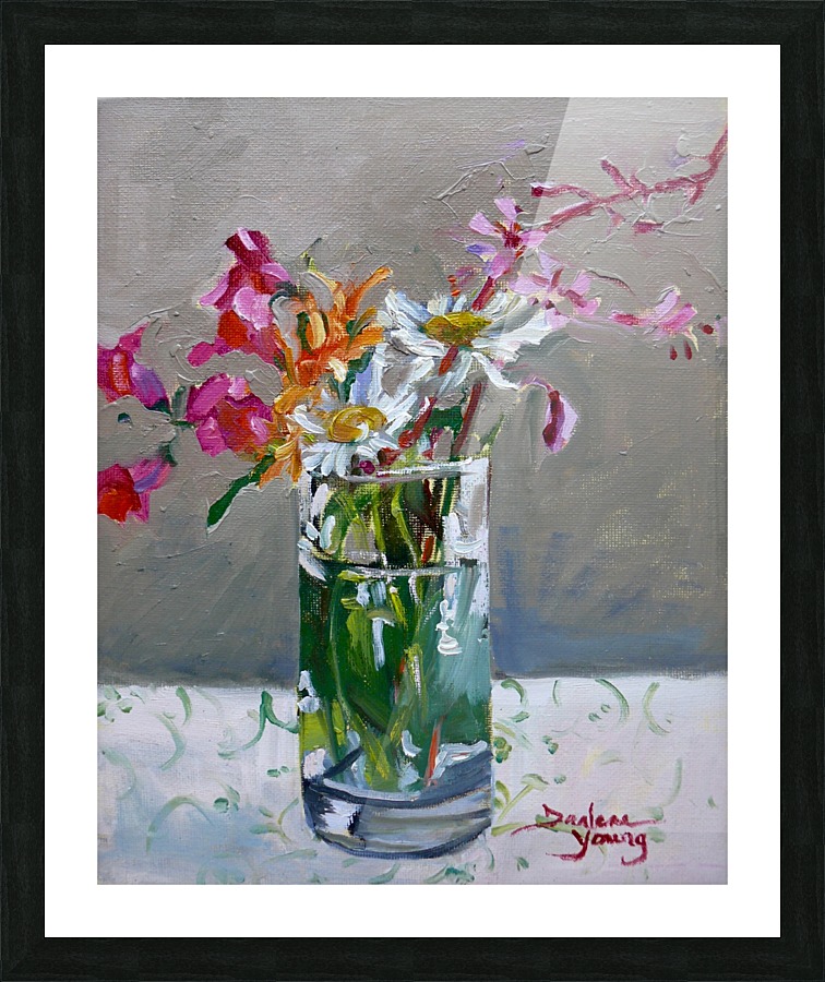 Wild Flowers Picture Frame print