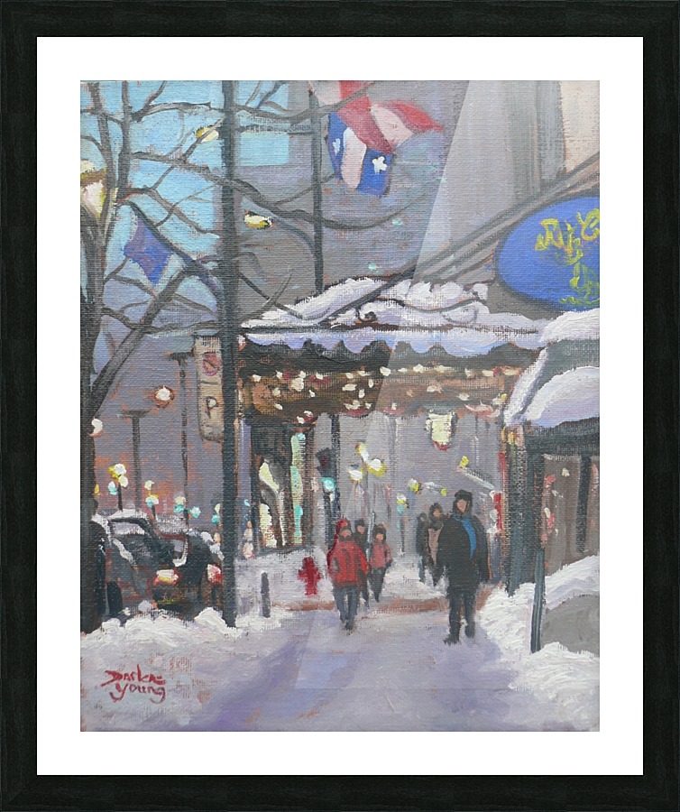 The Ritz Picture Frame print