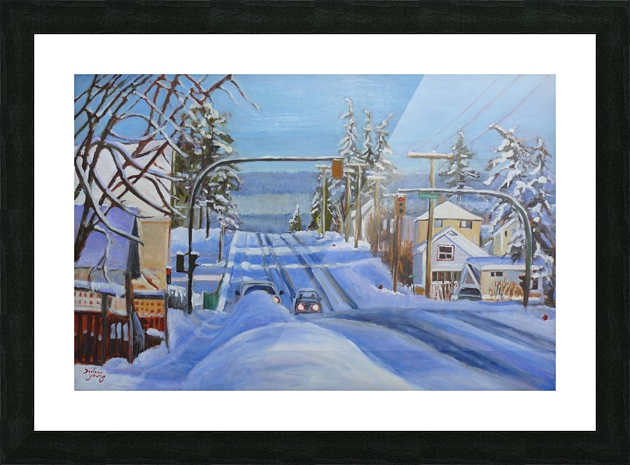 Morning Shadows Picture Frame print