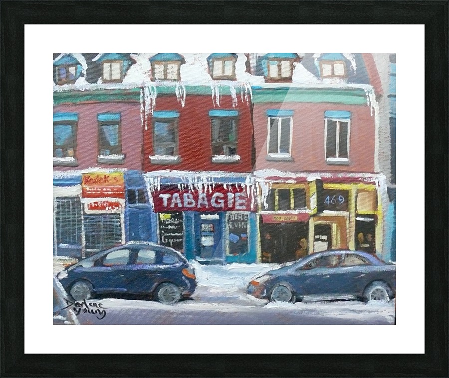 Tabagie Picture Frame print