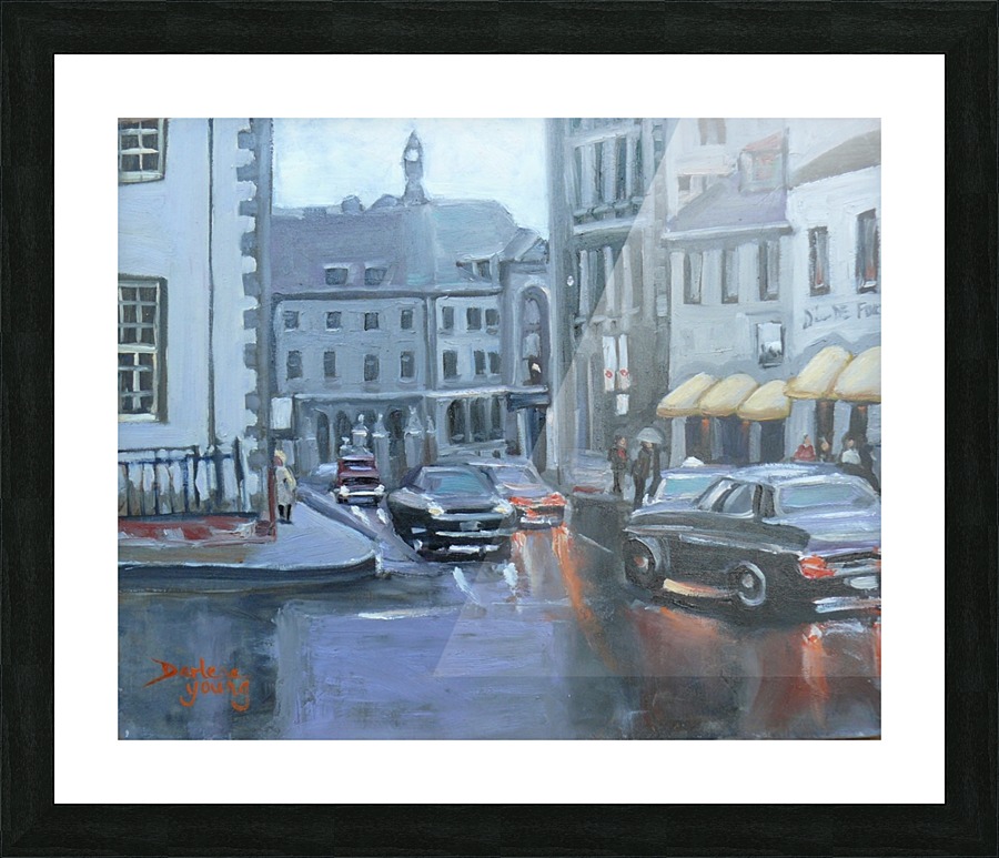 Quebec Picture Frame print