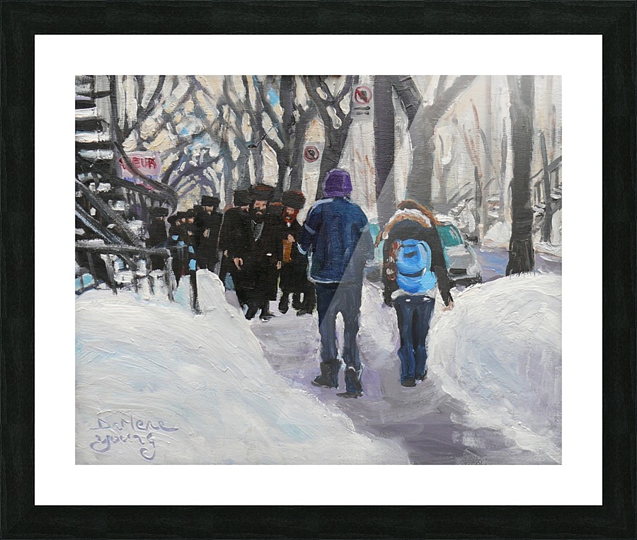 Shabbat Picture Frame print