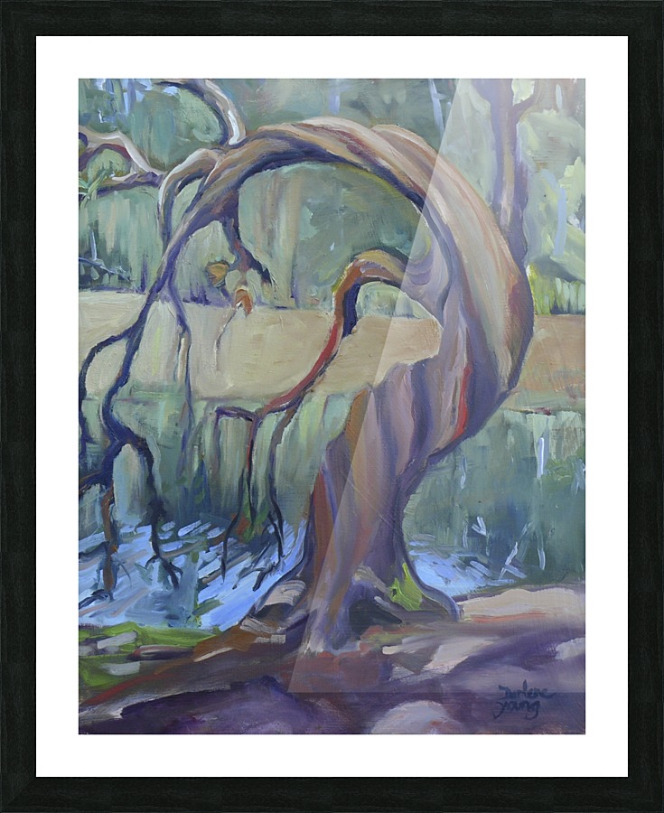 Twisted Tree  Picture Frame print