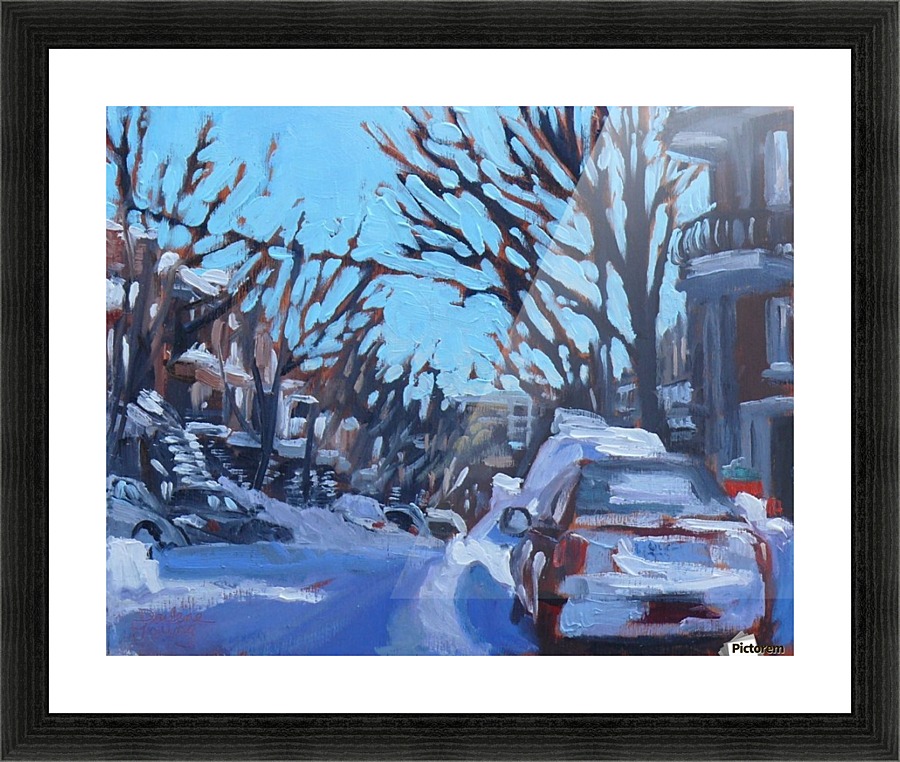 Montreal Est Picture Frame print