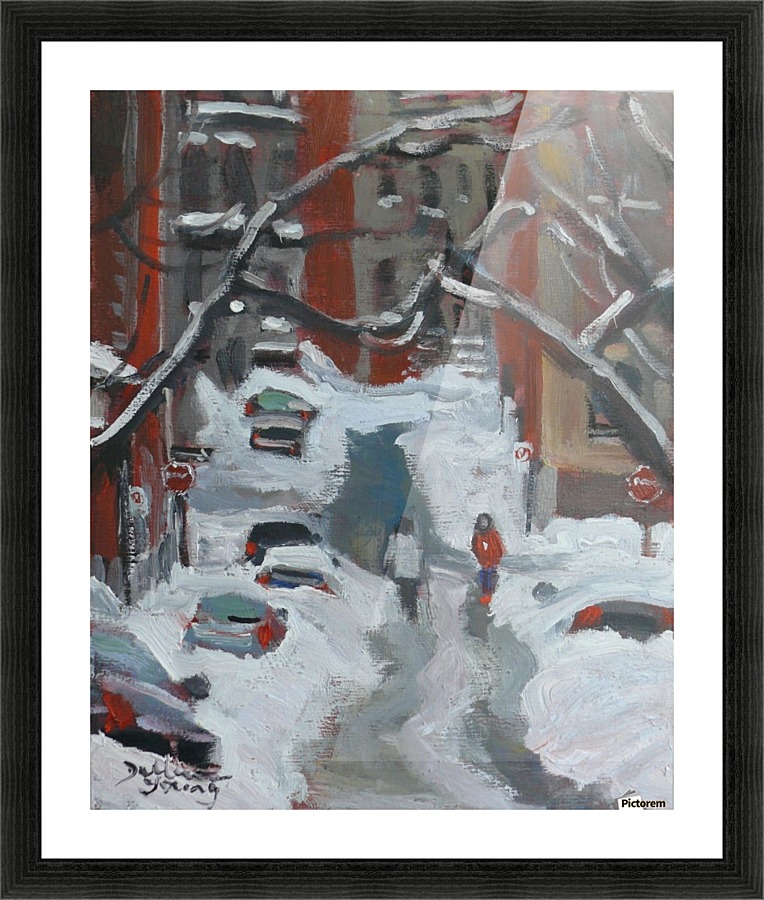 McGill Ghetto Picture Frame print