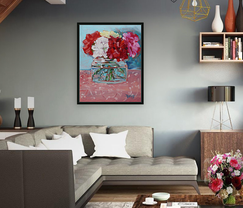 Carnations Reproduction
