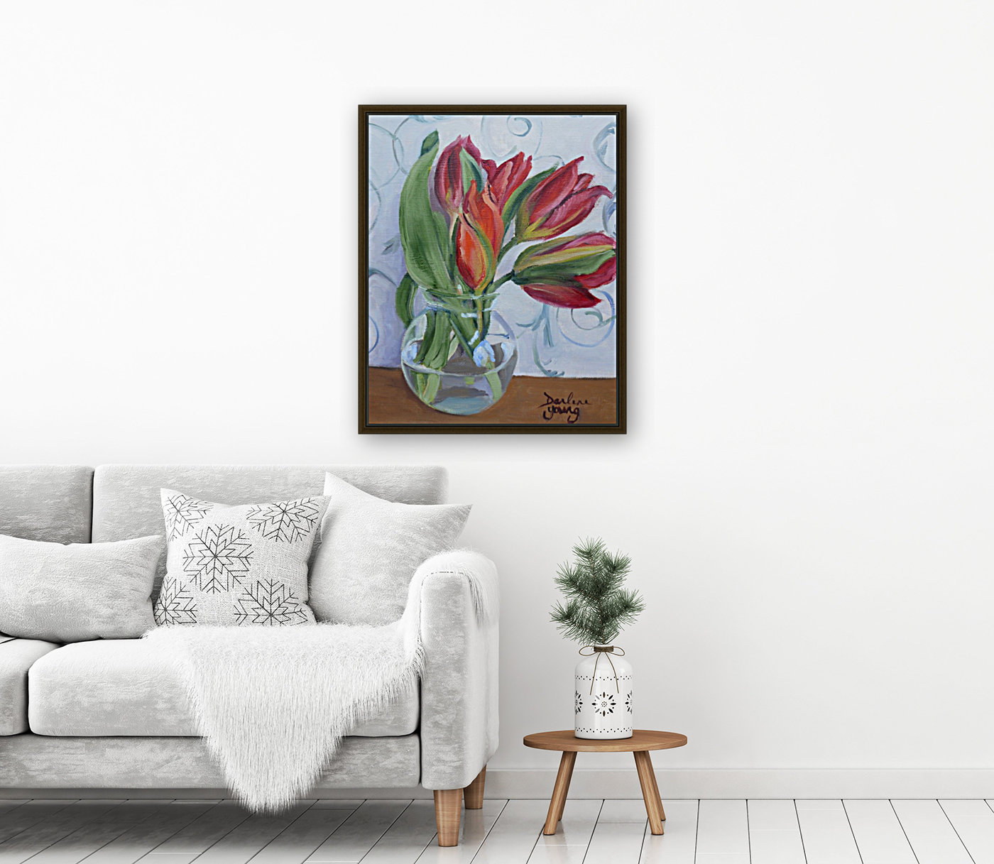 Spring Tulips Reproduction