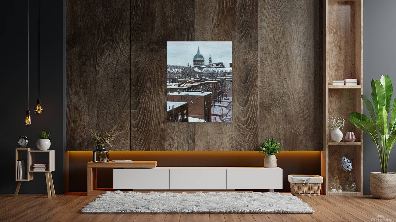 Montreal Rooftops Reproduction
