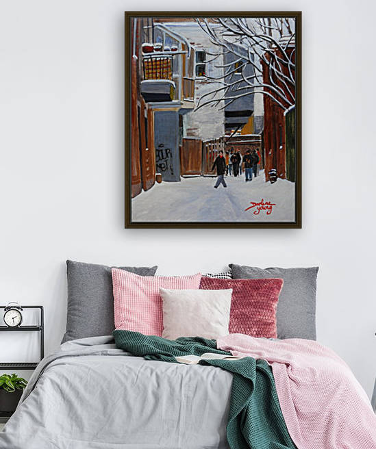McGill Ghetto Lane by Darlene Young Canadian Artist