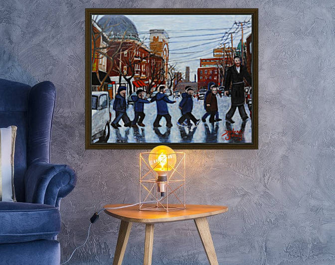 Safe Crossing by Darlene Young Canadian Artist