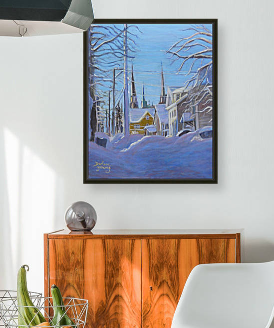 Steeples by Darlene Young Canadian Artist
