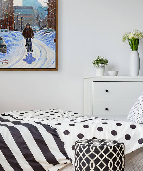 Snowmobile by Darlene Young Canadian Artist