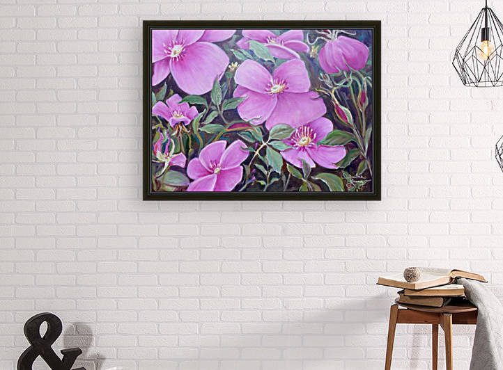 Wild Roses by Darlene Young Canadian Artist