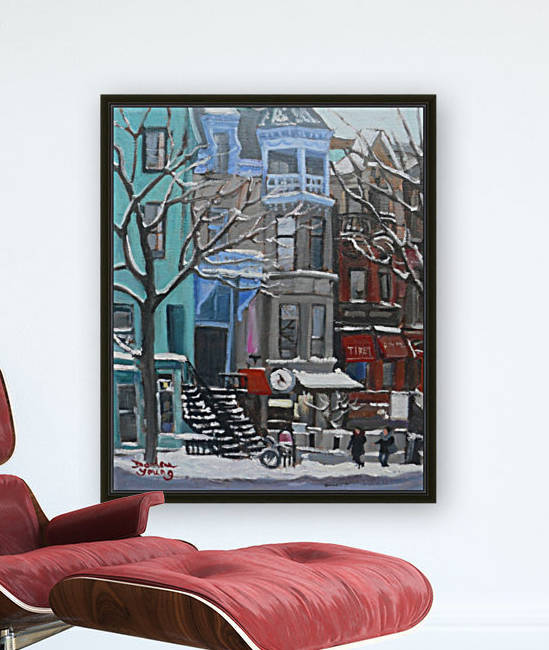 Berri Montreal by Darlene Young Canadian Artist