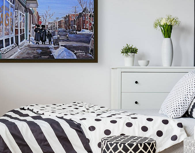 St Viateur Bagel by Darlene Young Canadian Artist