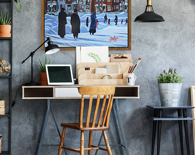 Watching the Kids Outremont by Darlene Young Canadian Artist