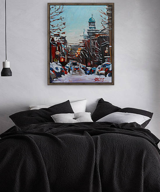 Le Plateau Scene, Winter Reproduction