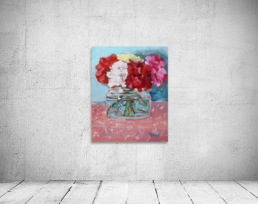 Carnations Wall Preview