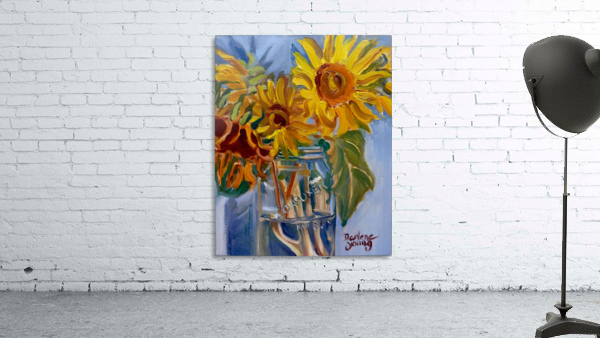 Sunflowers Wall Preview